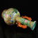 China Gilt Gold Famille Rose Double Ears Porcelain Vase - 8
