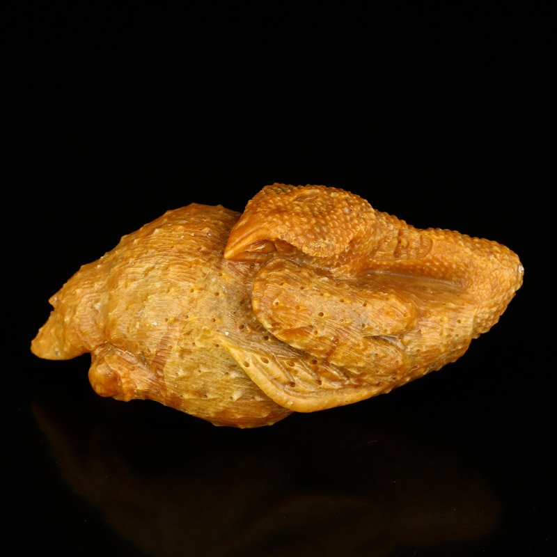 Superb Chinese Shoushan Stone Statue - Carbonado (1 of 8)