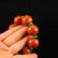 Chinese Red Agate & Turquoise Beads Bracelet - 4