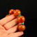 Chinese Red Agate & Turquoise Beads Bracelet - 5