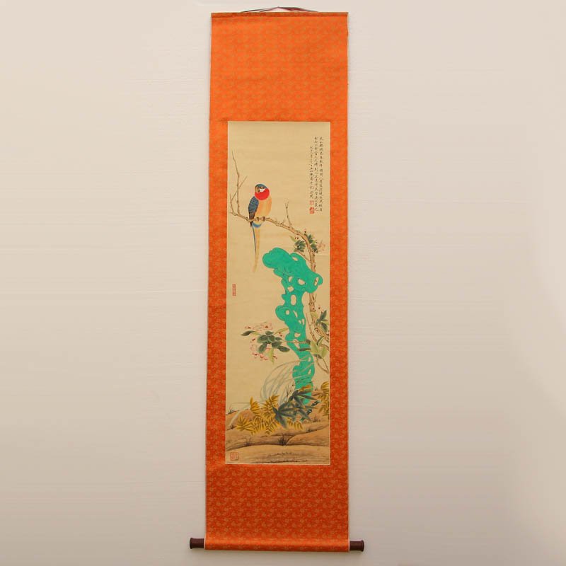 Watercolour on Xuan Paper Flowers & Birds Painting (1 of 10)