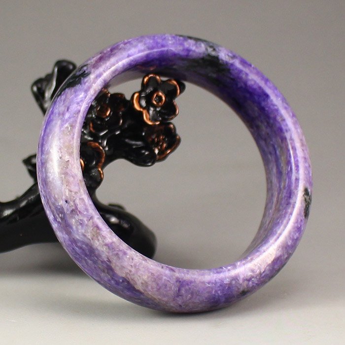 Inside Diameter 58 mm China Amethyst / Crystal Bracelet (1 of 6)