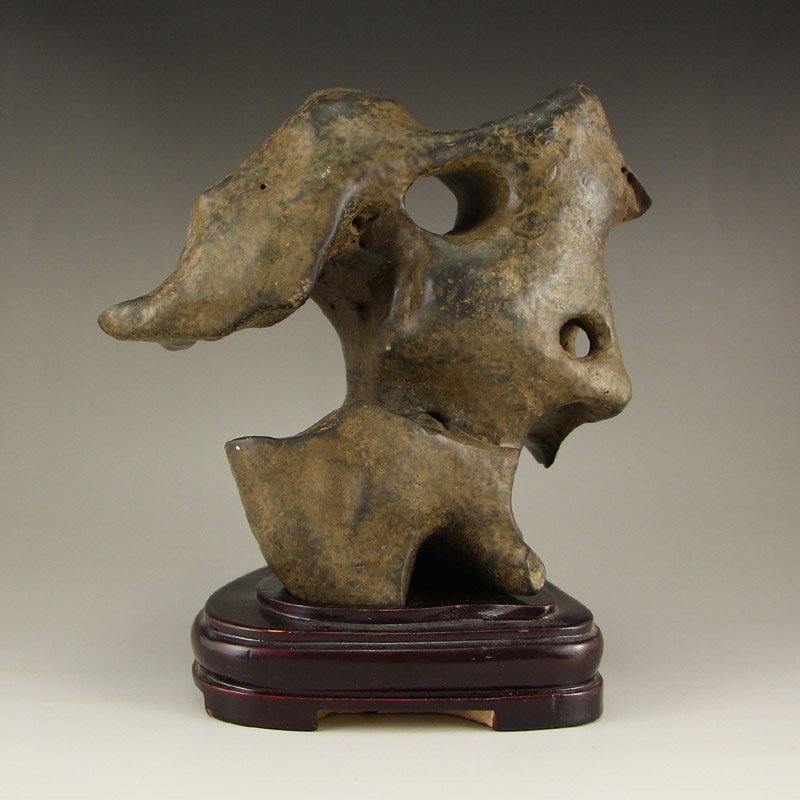 Vintage Chinese Lingbi Stone Statue (1 of 8)