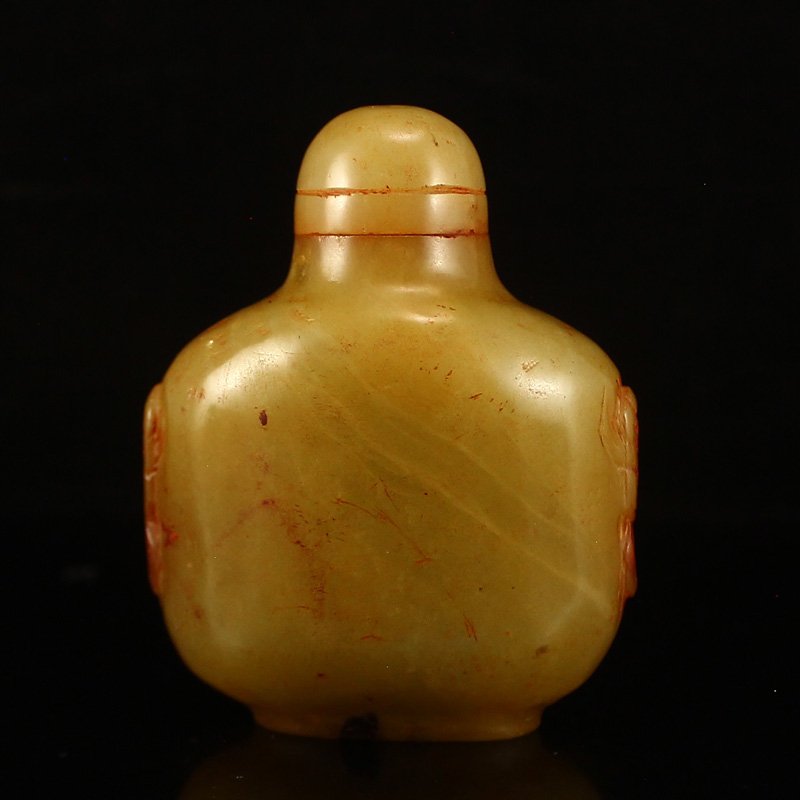 Vintage Chinese Shoushan Stone Snuff Bottle (1 of 7)