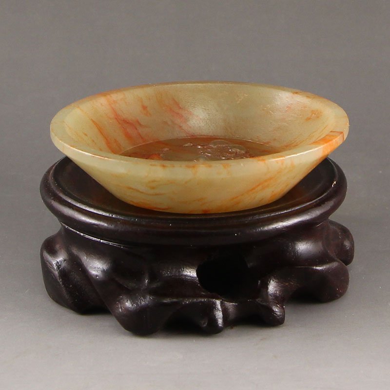 Vintage Chinese Hetian Jade Brush Washer (1 of 6)