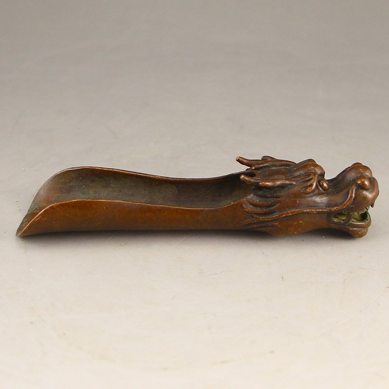 Vintage Chinese Red Copper Tea Leaf Shovel (1 of 7)