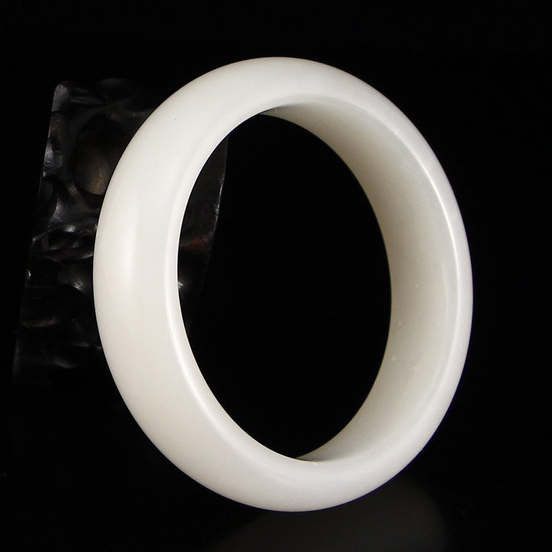 Inside Diameter 60 mm Chinese Hetian Jade Bracelet (1 of 6)