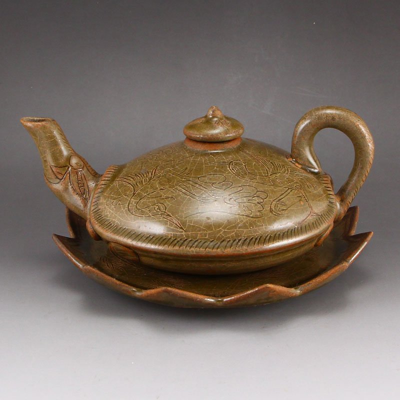 Chinese Song Dynasty Cizhou Kiln Porcelain Teapot (1 of 10)