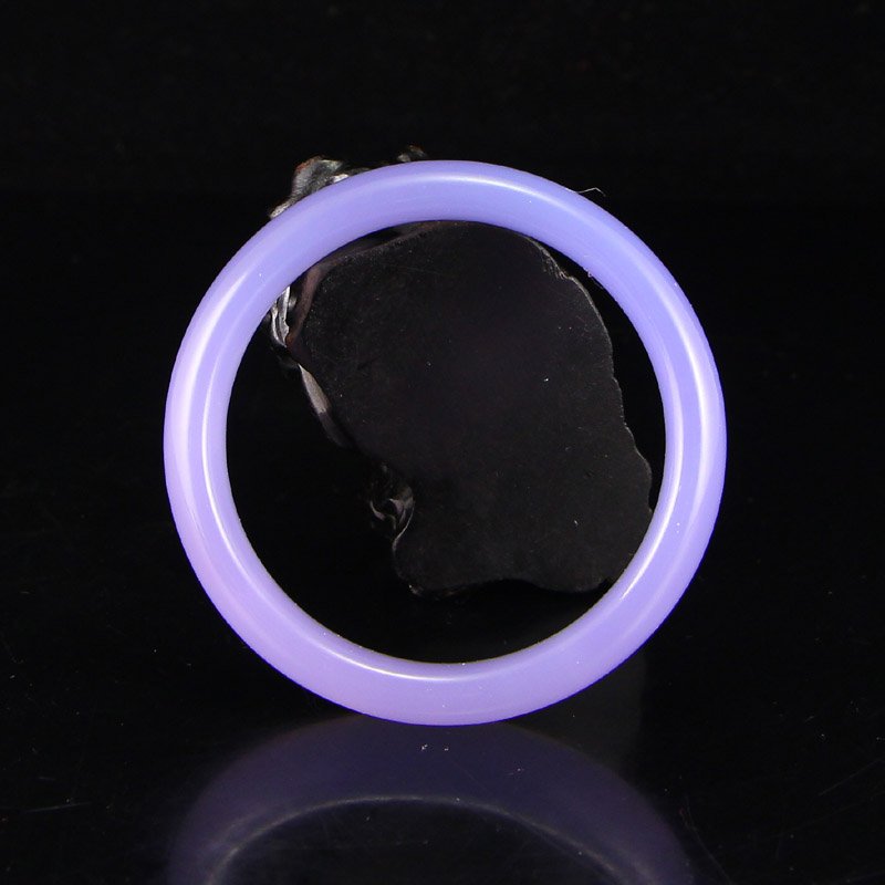 Inside Diameter 57 mm Chinese Purple Agate Bracelet (1 of 5)