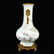Gilt Gold Famille Rose Porcelain Double Ears Vase - 4