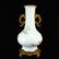 Gilt Gold Famille Rose Porcelain Double Ears Vase - 5