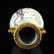 Gilt Gold Famille Rose Porcelain Double Ears Vase - 9