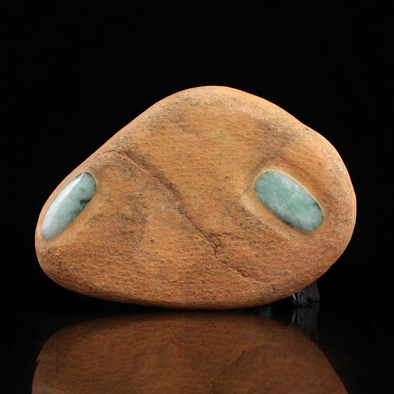 Natural Jadeite Original Stone / Gamble Stone Statue (1 of 11)