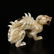 Superb Vintage Chinese Hetian Jade Beast Statue - 2