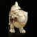 Superb Vintage Chinese Hetian Jade Beast Statue - 7