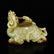 Chinese Hetian Jade Dragon Turtle & Snake Statue - 5
