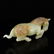 Vintage Chinese Natural Hetian Jade Horse Statue - 2