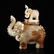 Vintage Chinese Hetian Jade Elephant Incense Burner