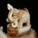 Vintage Chinese Hetian Jade Elephant Incense Burner - 8