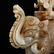 Vintage Chinese Hetian Jade Elephant Incense Burner - 9