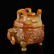 Chinese Hetian Jade Beast Head Double Ears Burner - 2