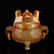 Chinese Hetian Jade Beast Head Double Ears Burner - 4
