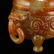Chinese Hetian Jade Beast Head Double Ears Burner - 8