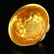 Gilt Gold Red Copper Inlay Natural Hetian Jade Bowl - 5