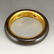 Qing Dy Chenxiang Wood Bracelet With Gold Ornament