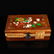 Chinese Antique Pu 'er Tea Seal In Huali Wood Box