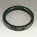 Chinese Green Hetian Jade Inlay Gold Wire Bracelet