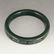 Chinese Green Hetian Jade Inlay Gold Wire Bracelet - 2