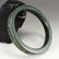 Chinese Green Hetian Jade Inlay Gold Wire Bracelet - 3