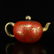 Chinese Gilt Gold Zisha Clay Teapot
