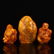 Set Chinese Qing Dy Tian Huang Stone Seals w Box - 12