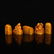 Set Chinese Qing Dy Tian Huang Stone Seals w Box - 8