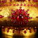 Openwork Gilt Gold Red Copper Inlay Gems Incense Burner - 11