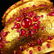 Openwork Gilt Gold Red Copper Inlay Gems Incense Burner - 12
