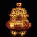 Openwork Gilt Gold Red Copper Inlay Gems Incense Burner - 3