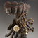 Indian Buddhism Bronze Statue - Shiva God Wife Durga - 6