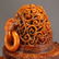 Vintage Openwork Double Dragon Ox Horn Incense Burner - 6