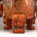 Vintage Openwork Double Dragon Ox Horn Incense Burner - 8