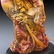 Chinese Shoushan Stone Kwan-yin & Kid & Dragon Statue - 8