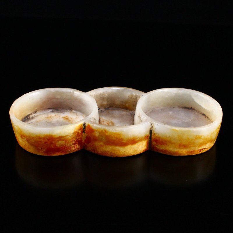 Chinese Natural Hetian Jade Brush Washer (1 of 8)