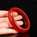 Inside Diameter 60 MM Natural Red Agate Bracelet - 5