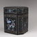 Chinese Black Lacquerware Inlay Shells Jewelry Box - 4