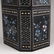 Chinese Black Lacquerware Inlay Shells Jewelry Box - 7