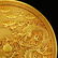 Chinese Gilt Gold Red Copper Dragon Phoenix Plate - 2