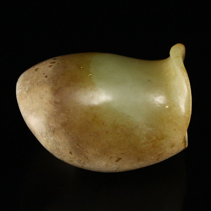 Vintage Chinese Hetian Jade Turtle Shell Pendant (1 of 8)