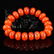 Chinese Nan Hong Agate Beads Bracelet w Certificate - 2